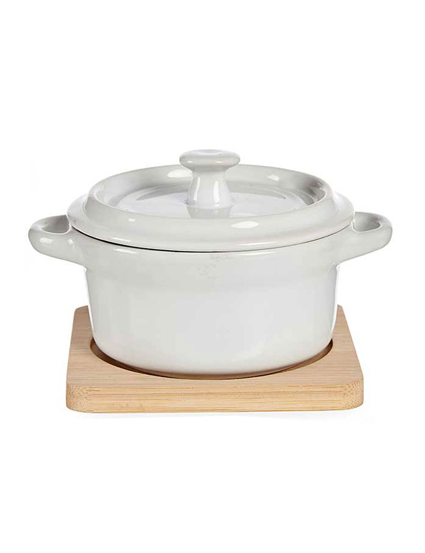 Caçarola redonda de cerâmica coleção Vessia