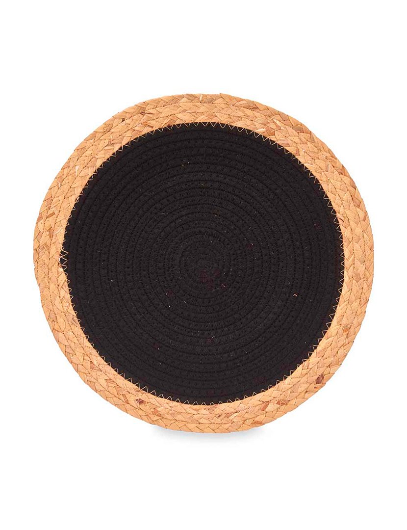 Salvamantel em espiral preto conj. 3 peças coleção Kinvara