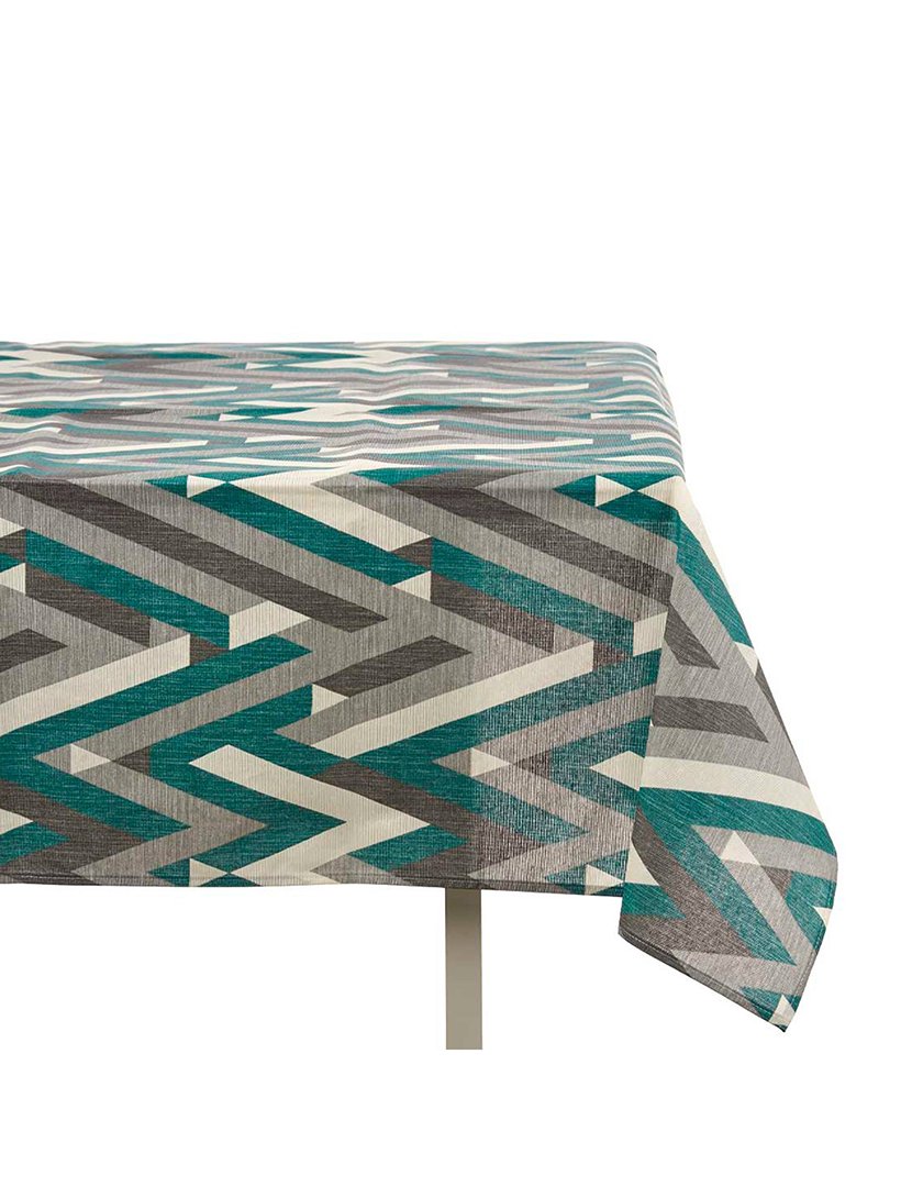 Toalha de mesa 140x180cm riscas coleção Kinvara