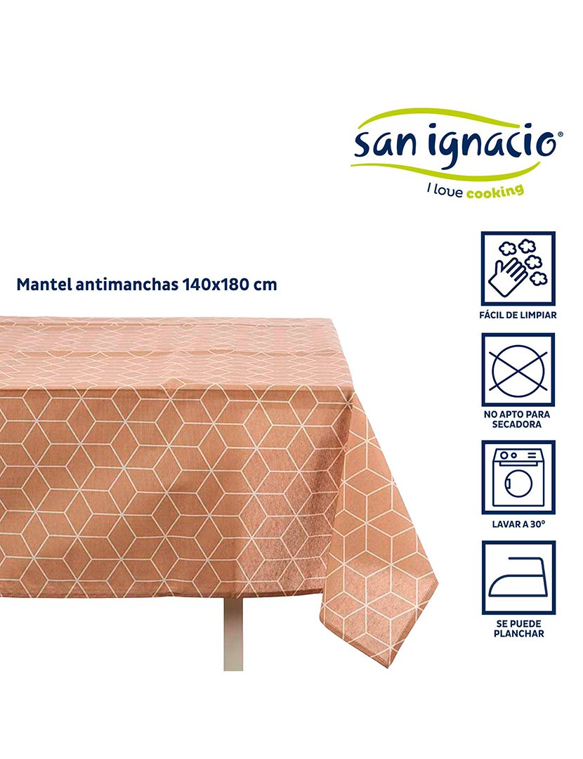 Moldura de lareira anti-manchas 140x180cm coleção abstrata Kinvara