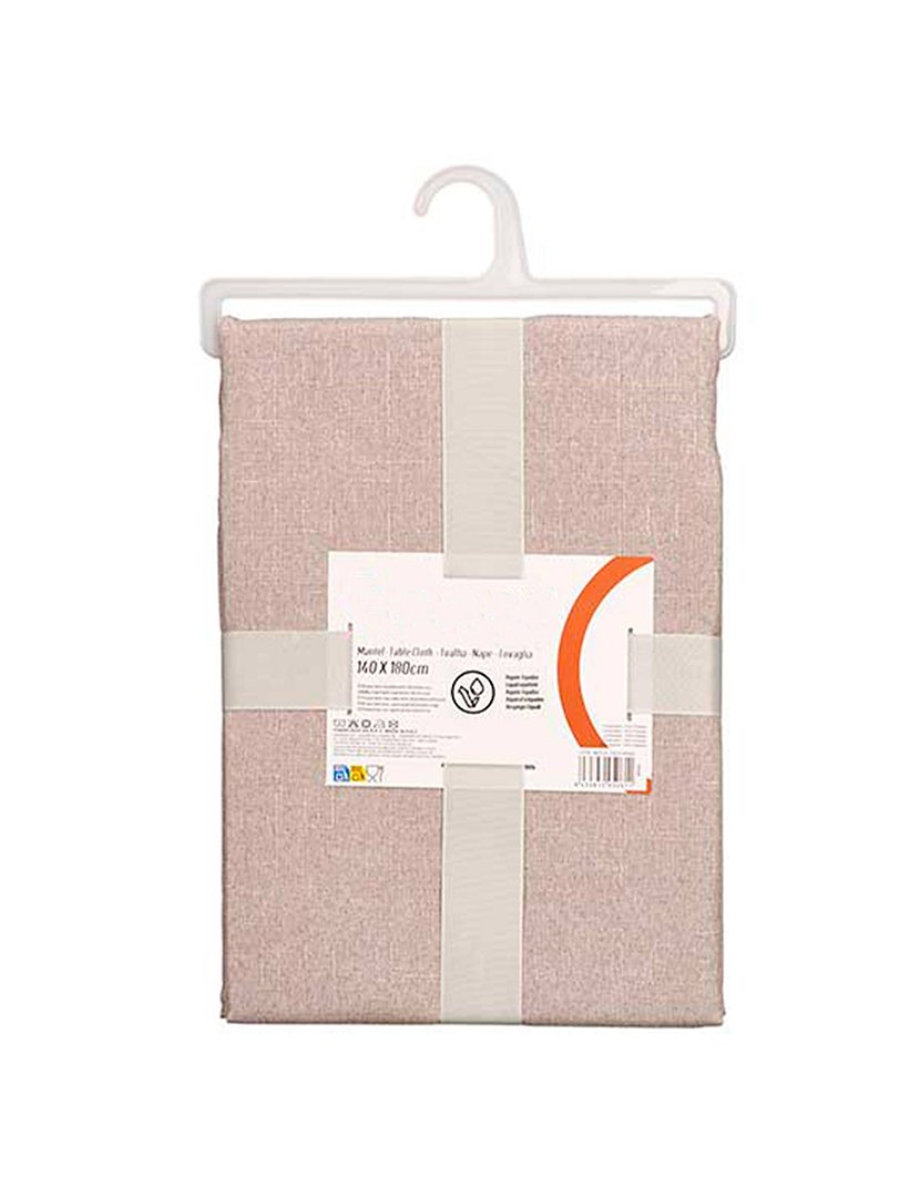 Toalha de mesa  140x180cm cinza claro coleção Kinvara