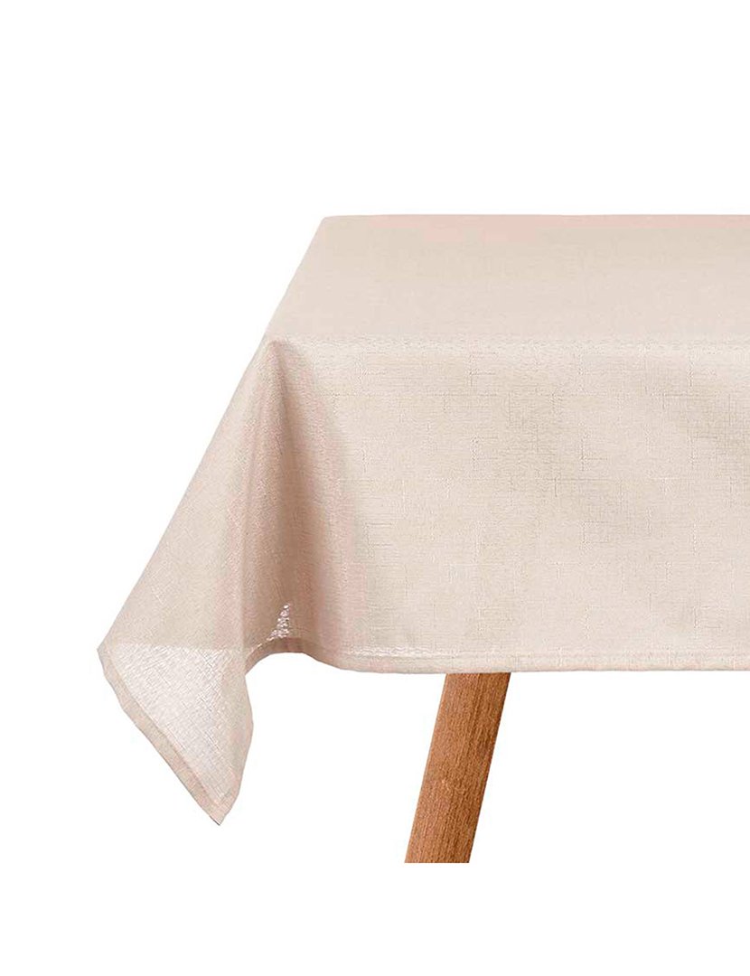 Toalha de mesa  140x140cm off-white coleção Kinvara