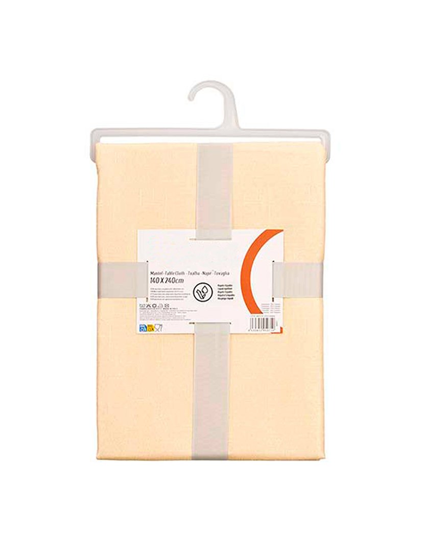 Toalha de mesa  140x240cm bege coleção Kinvara