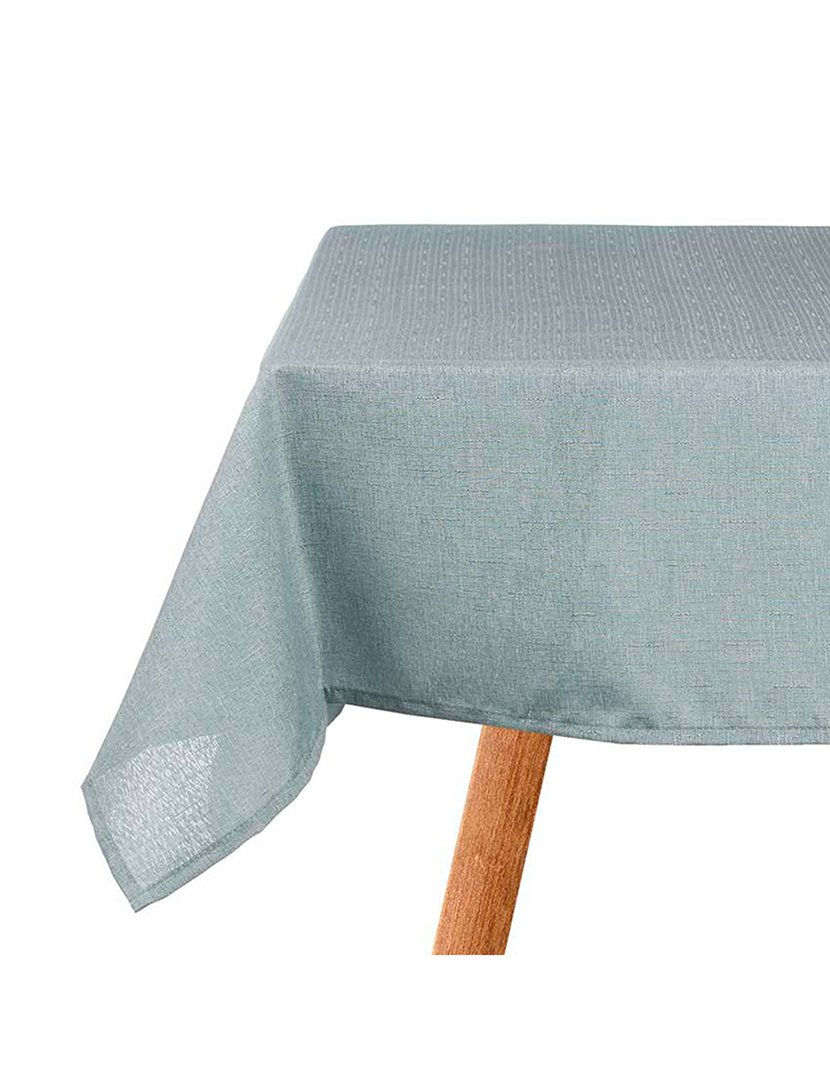 Toalha de mesa  140x140cm azul claro coleção Kinvara