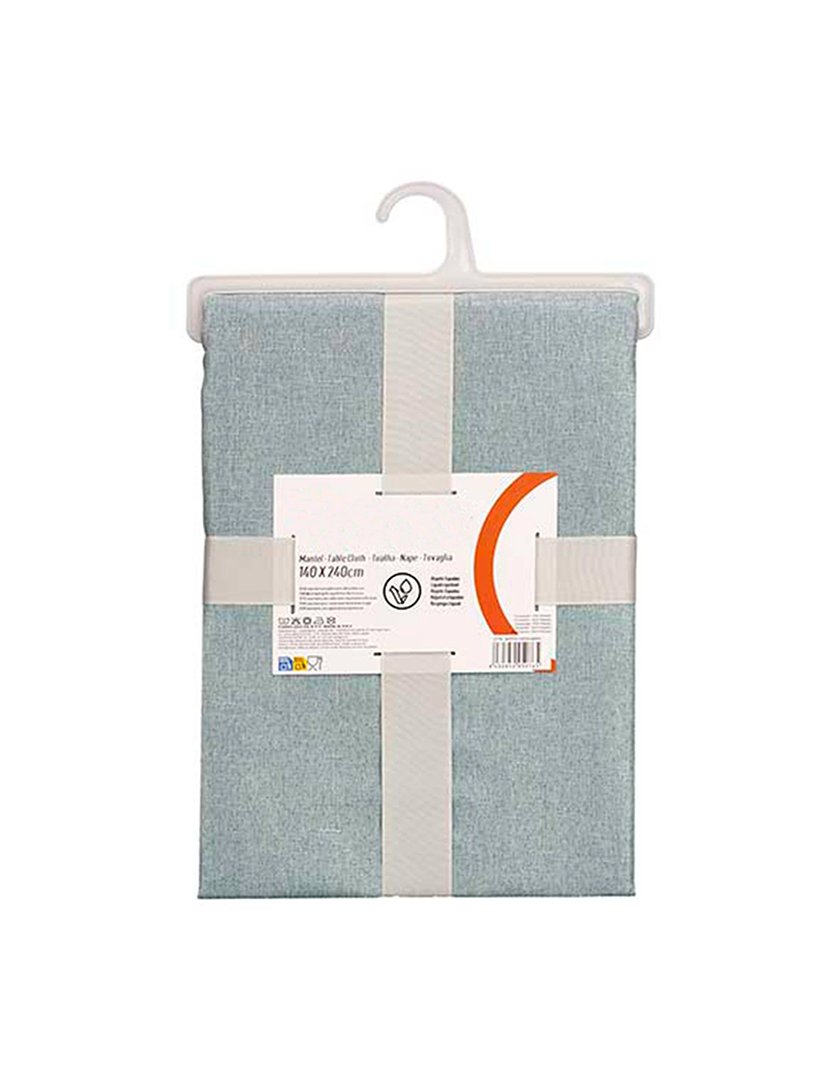 Toalha de mesa  140x240cm azul claro coleção Kinvara