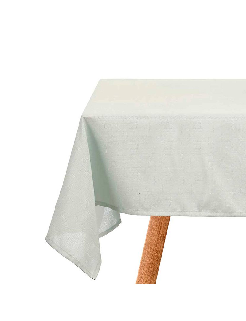 Toalha de mesa  140x140cm verde claro coleção Kinvara