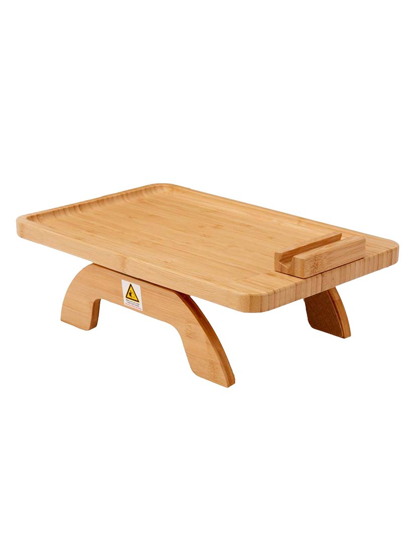Mesa de apoio de bambu 35 cm coleção Kinvara