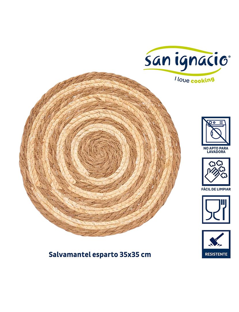 Salvamantel bicolor  35cm coleção Kinvara