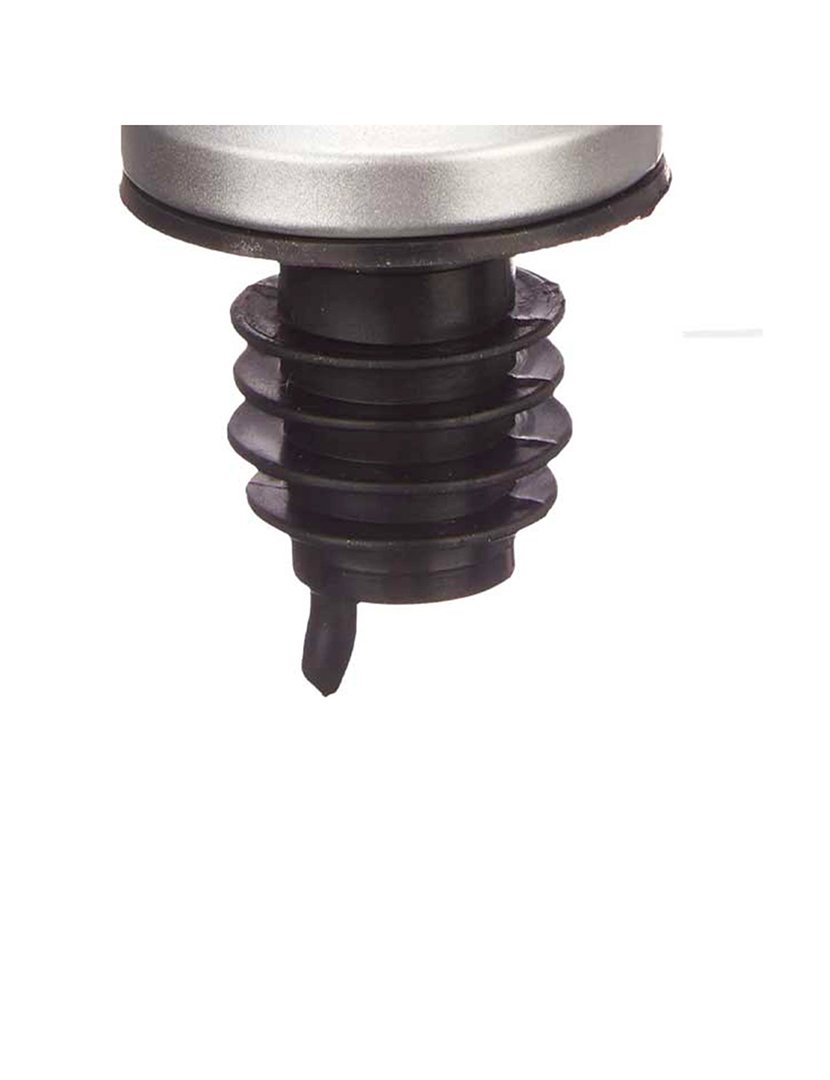 Conjunto de 2 dispensadores de funil prateados coleção Kinvara