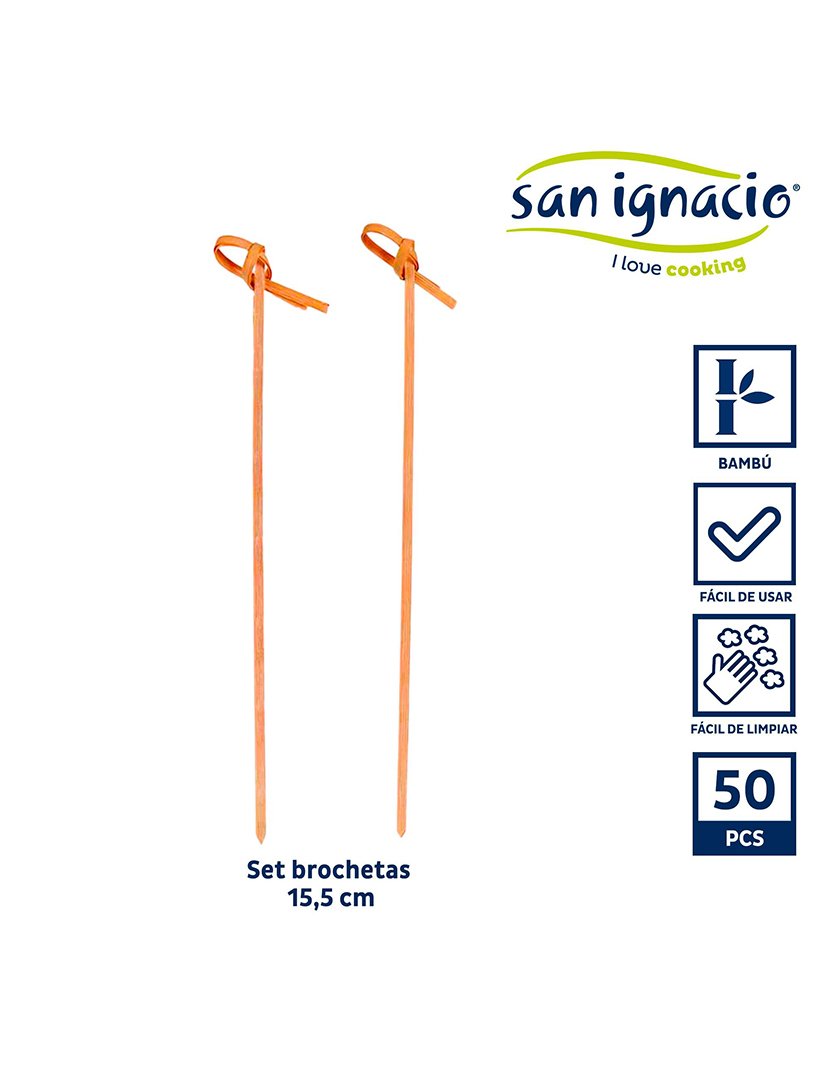 Conjunto de 50 espetos coleção Kinvara