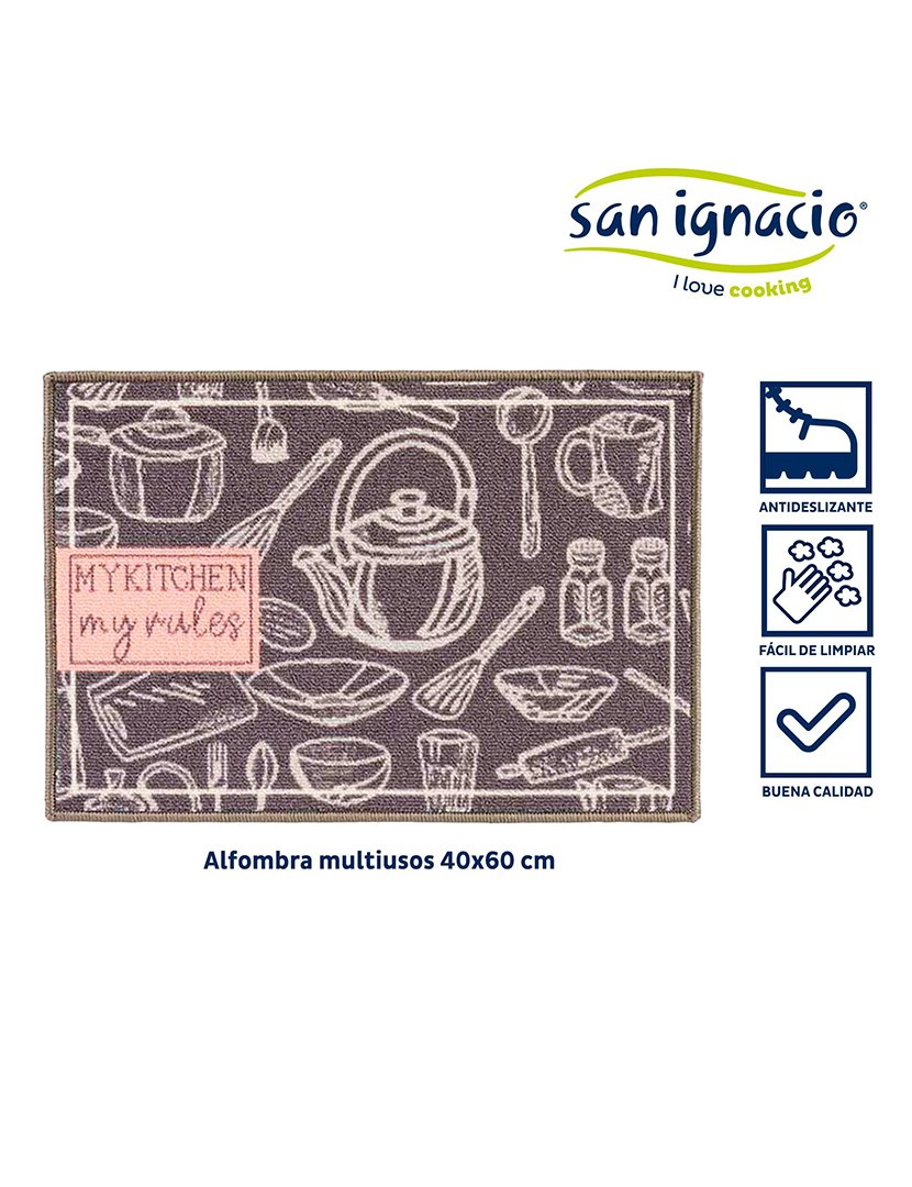 Tapete multiuso My Kitchen 40x60cm coleção Kinvara