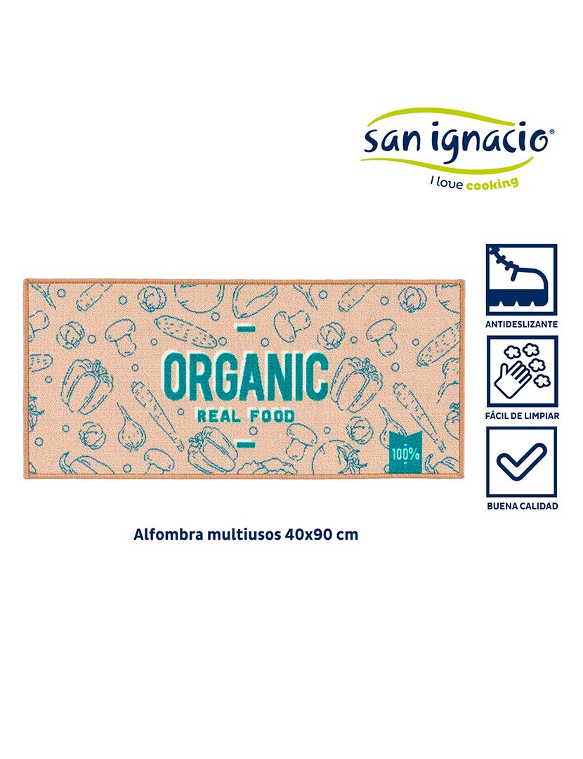 Tapete orgânico multiuso 40x90cm coleção Kinvara