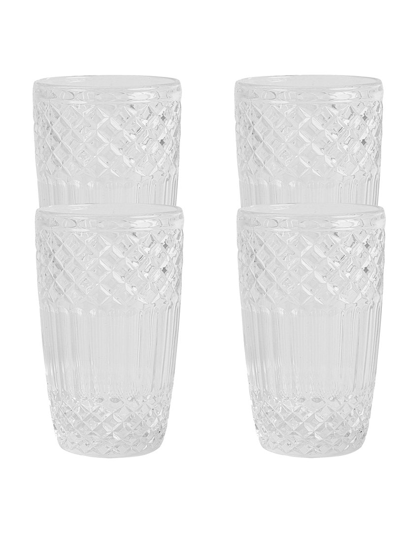Conjunto de 4 copos de vidro 380ml