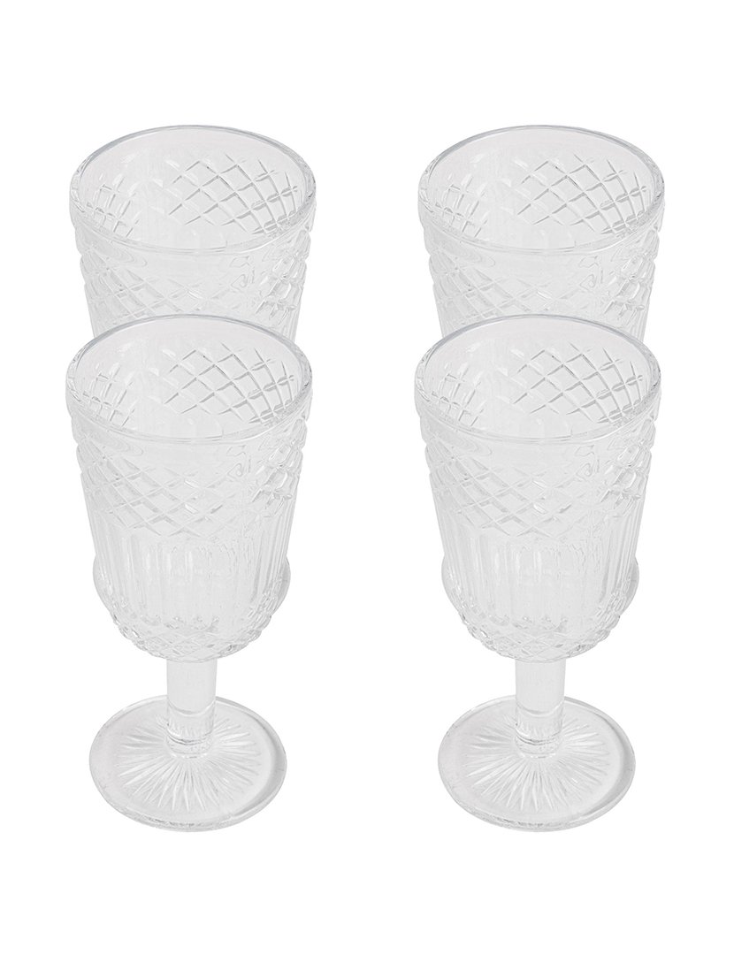 Conjunto de 4 copos de cristal 300ml