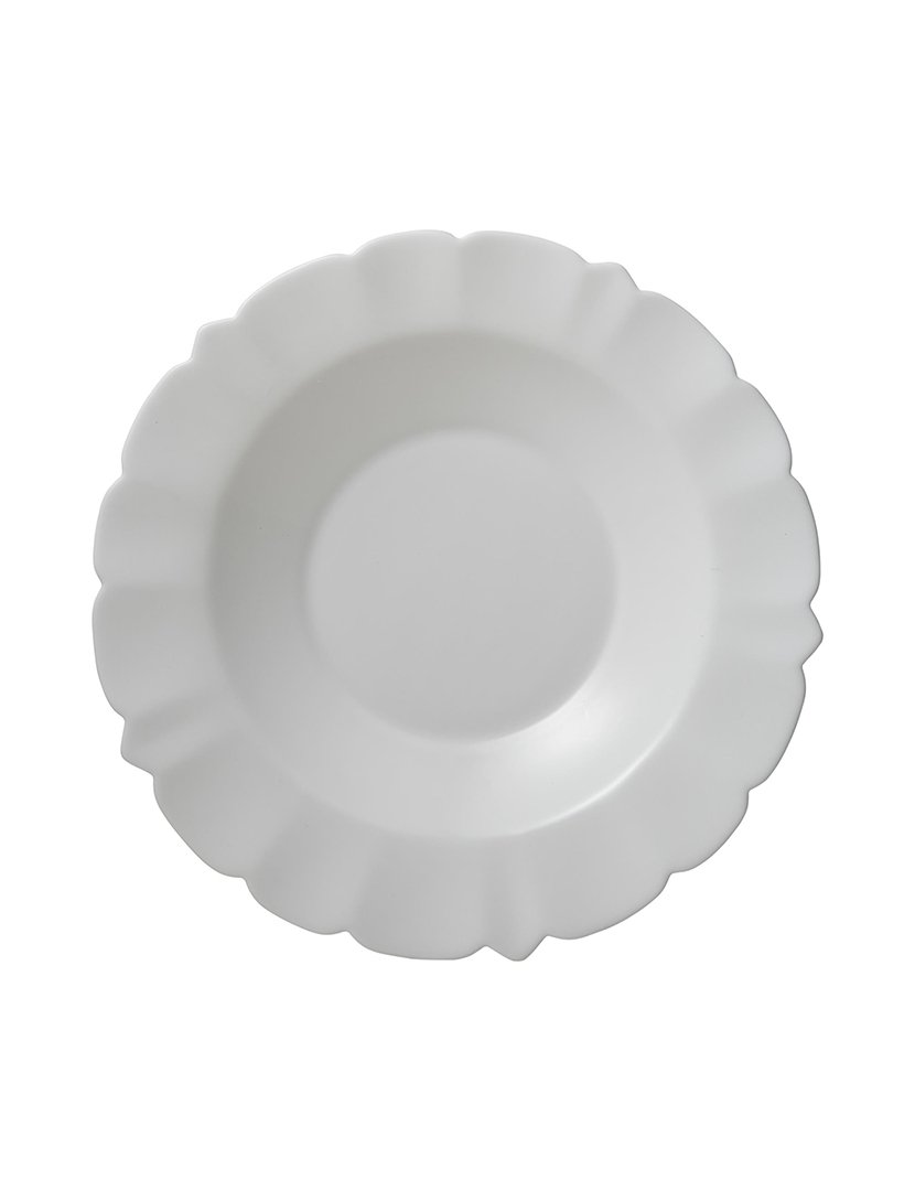 Conjunto de jantar branco de 12 peças