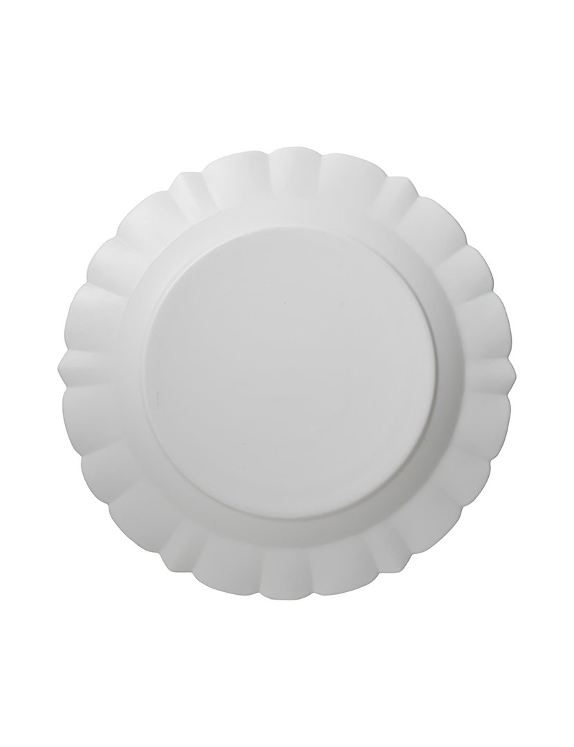 Conjunto de jantar branco de 12 peças