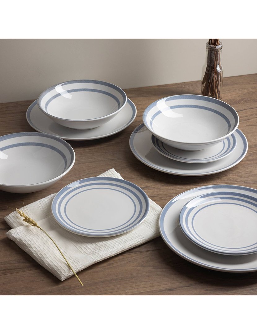 Conjunto de 3 pratos fundos 20cm