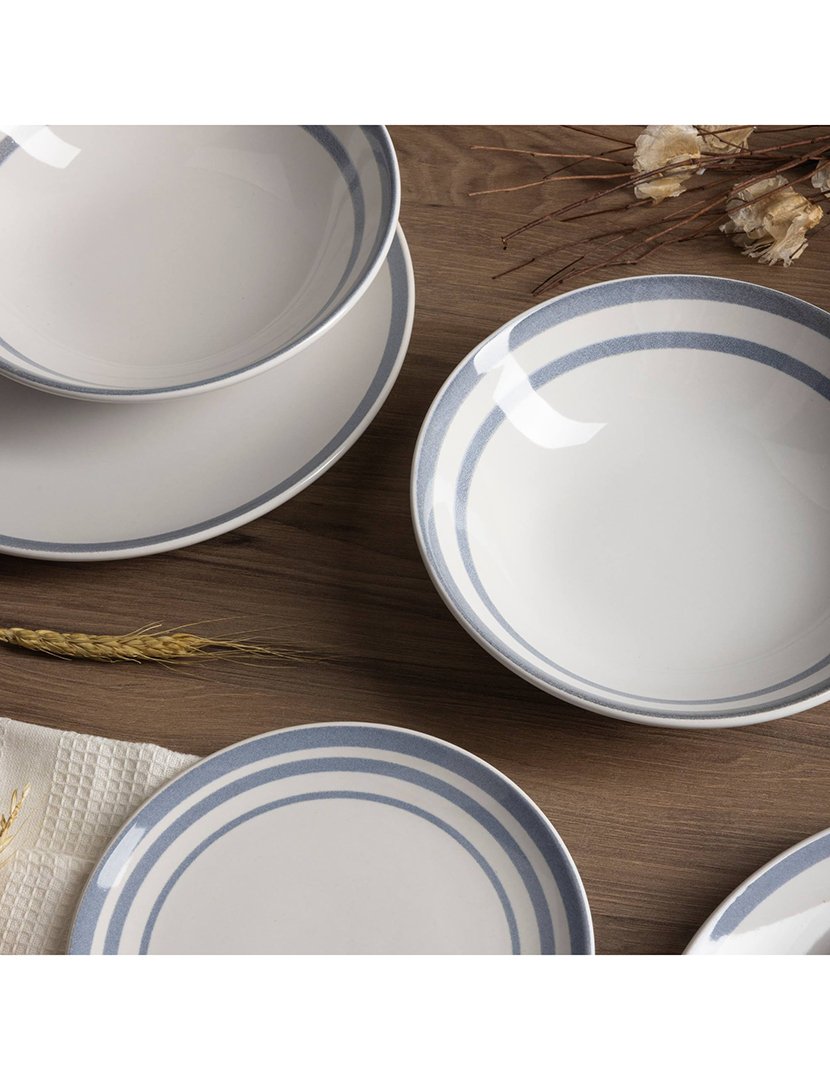 Conjunto de 3 pratos fundos 20cm