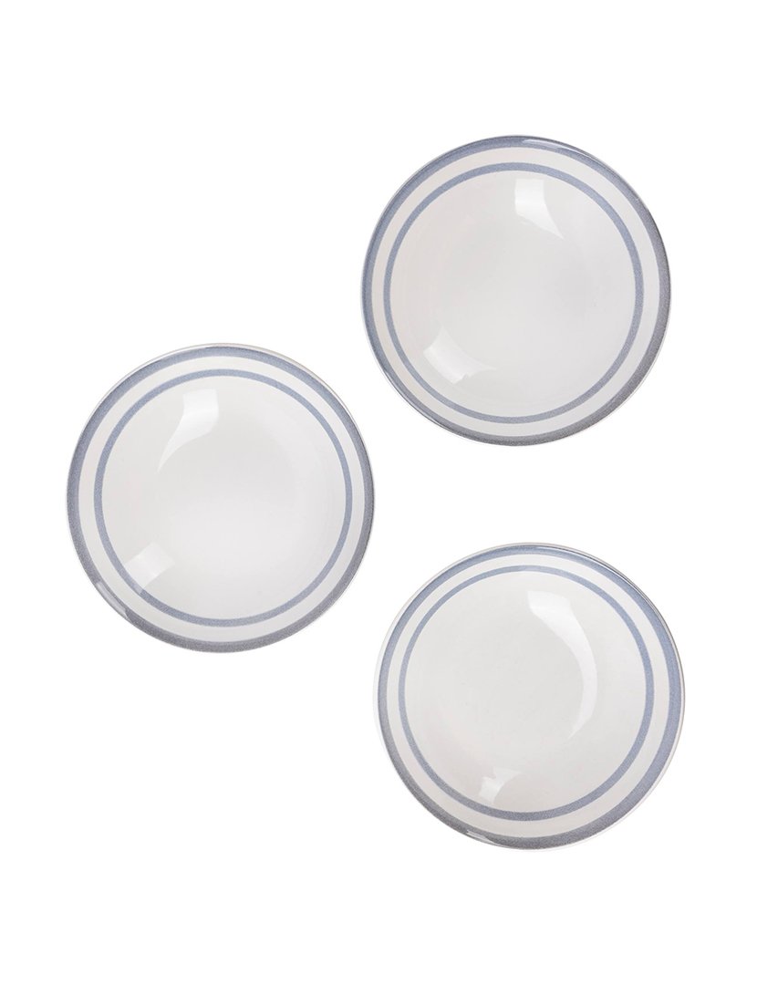 Conjunto de 3 pratos fundos 20cm