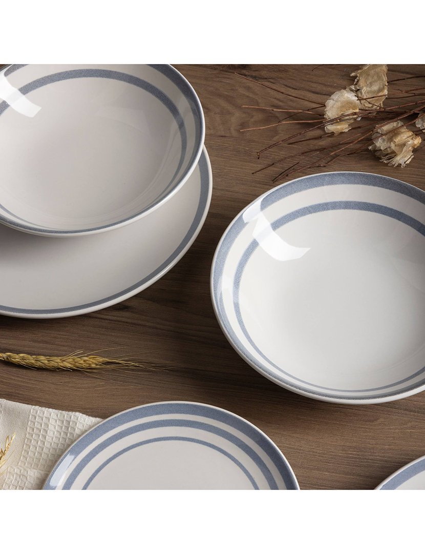 Conjunto de 3 pratos de sobremesa 19cm 