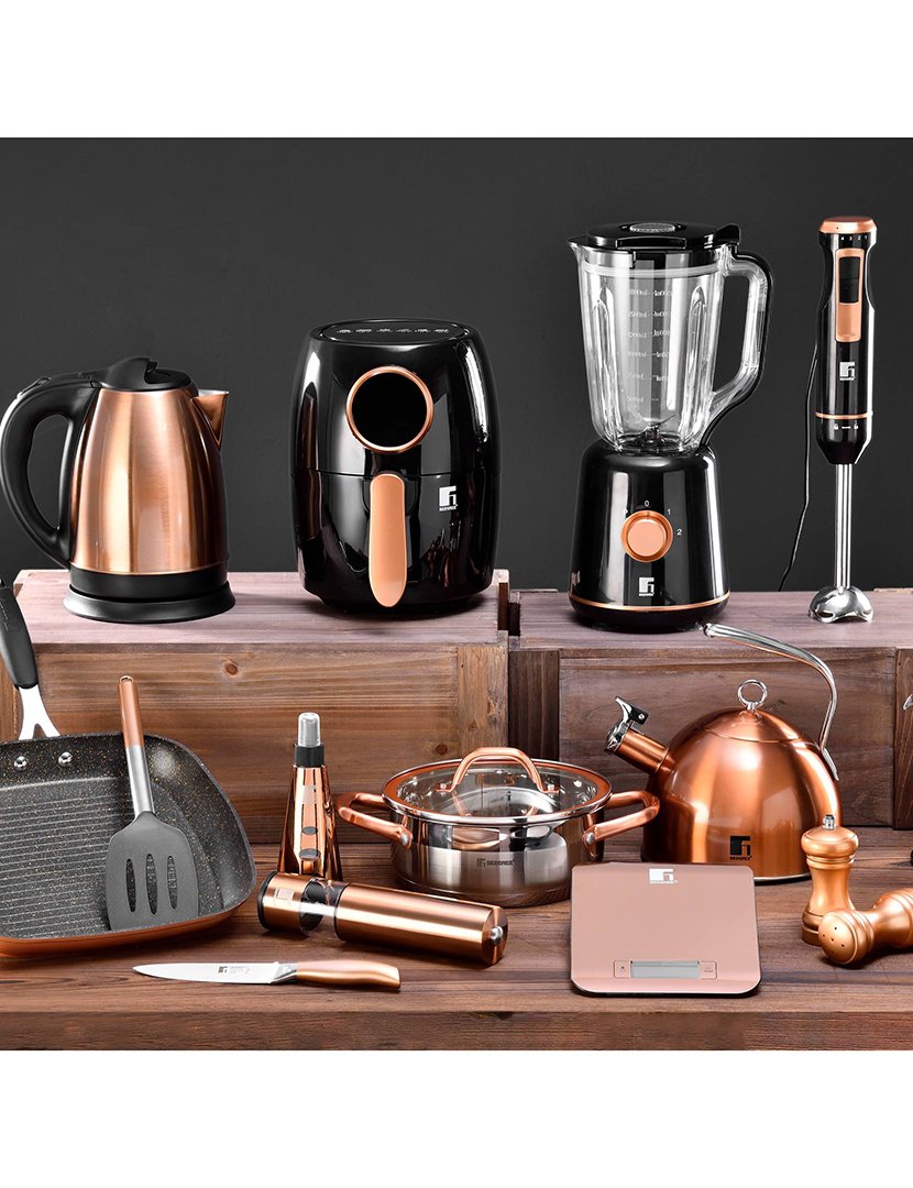 Chaleira elétrica Copper 1800W 1.7L