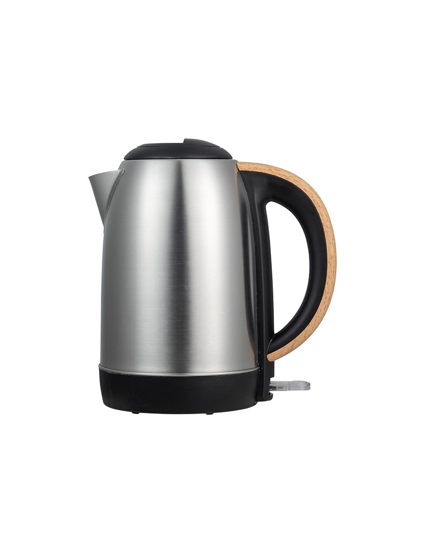 Chaleira elétrica LOVERS de 1.7L e 2200W em aço inoxidável