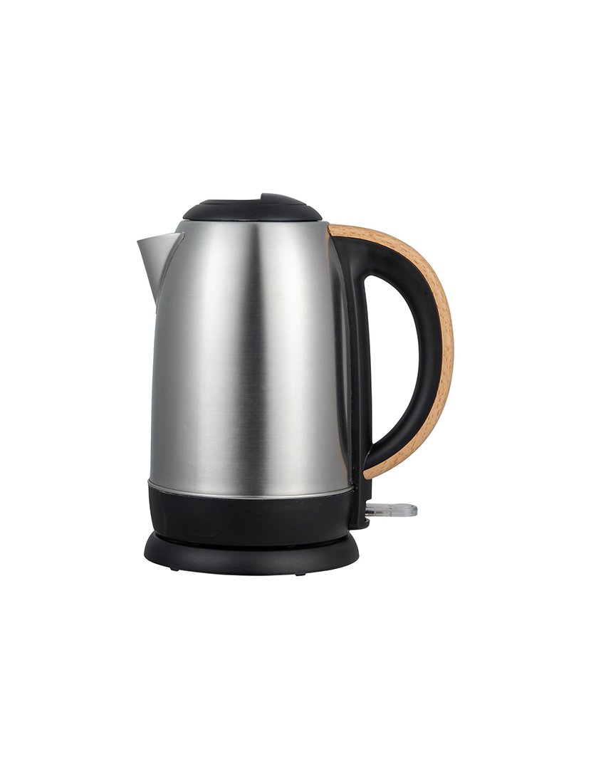 Chaleira elétrica LOVERS de 1.7L e 2200W em aço inoxidável