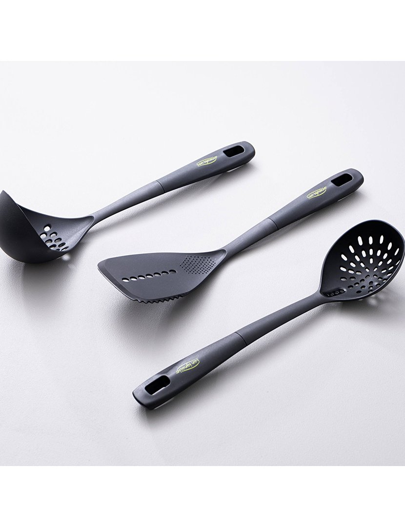 Conjunto de 3 utensílios de cozinha em nylon