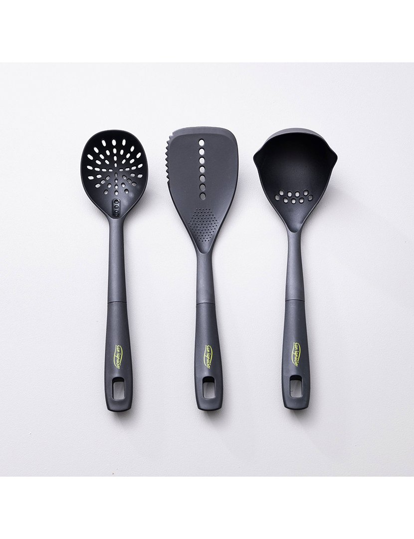 Conjunto de 3 utensílios de cozinha em nylon