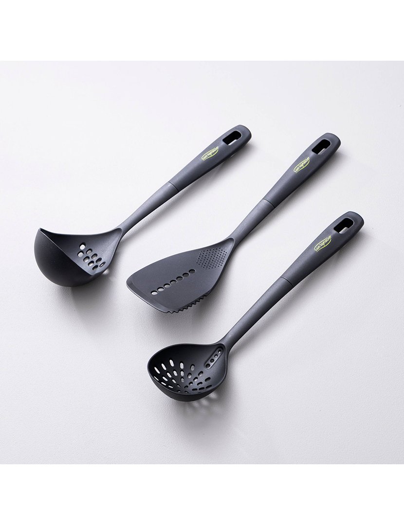 Conjunto de 3 utensílios de cozinha em nylon