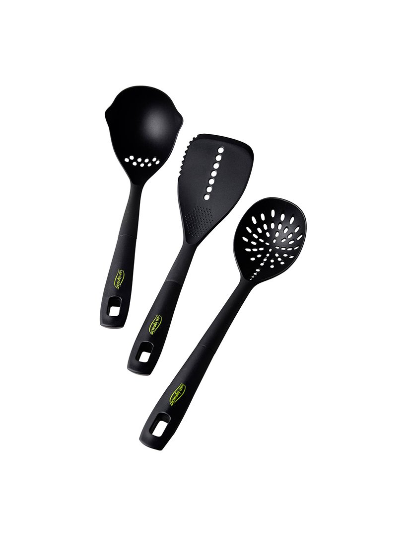 Conjunto de 3 utensílios de cozinha em nylon