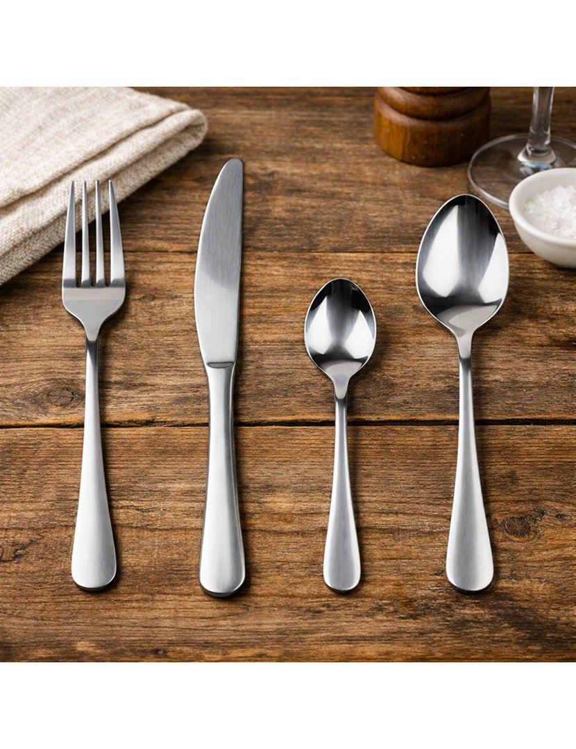 onjunto de talheres Natur Reeco de 24 peças