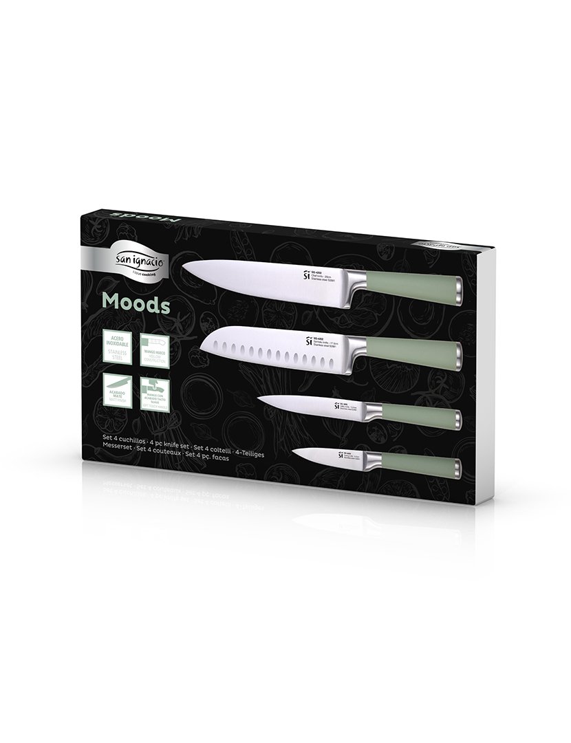 Conjunto de facas Moods de 4 peças