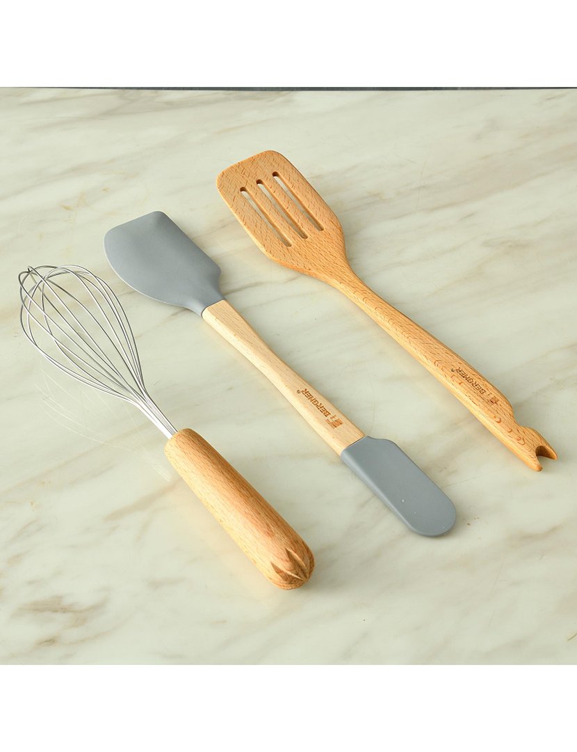 Conjunto de 3 utensílios de cozinha multifuncionais 2 em 1