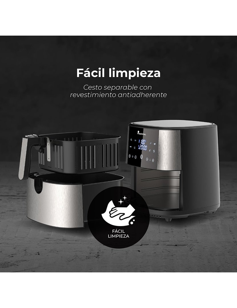 Fritadeira a ar sem óleo 6L 1800 W