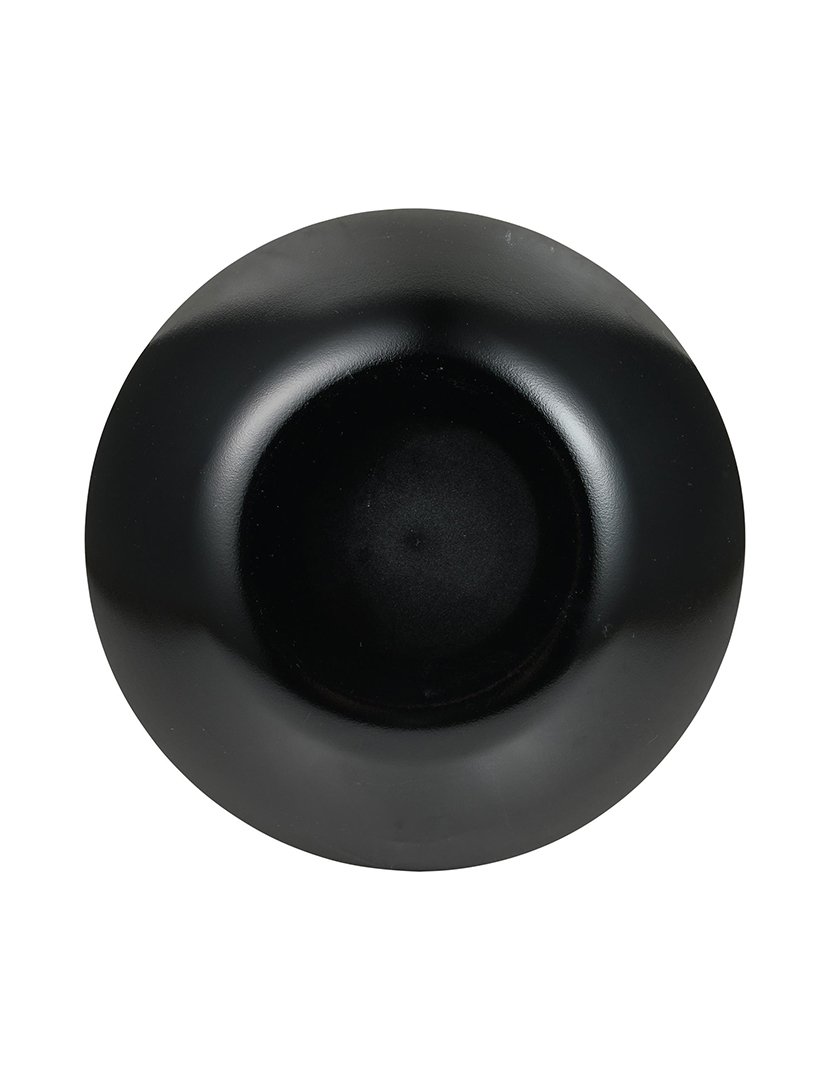 Conjunto de jantar preto com 24 peças