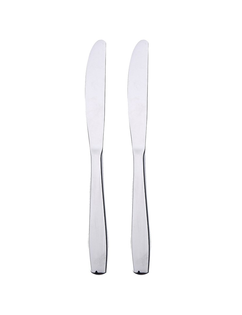 Conjunto de 2 facas de aço inoxidável