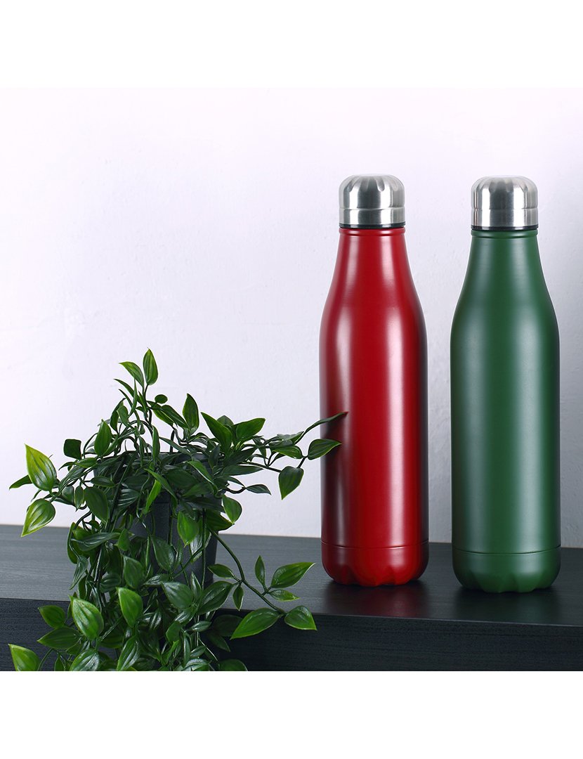 Garrafa térmica preta 500ml