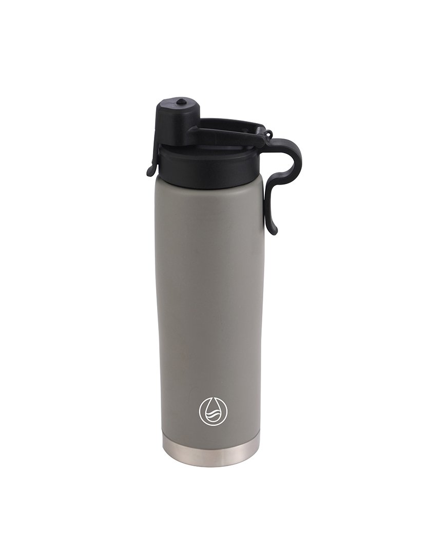 Garrafa térmica cinza 500ml