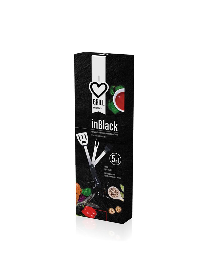 Conjunto de churrasqueira multiuso 5 em 1 