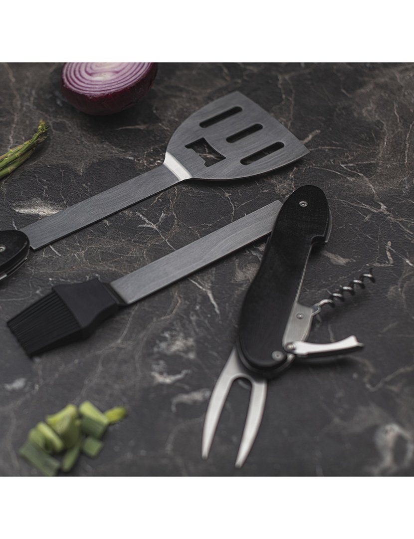 Conjunto de churrasqueira multiuso 5 em 1 