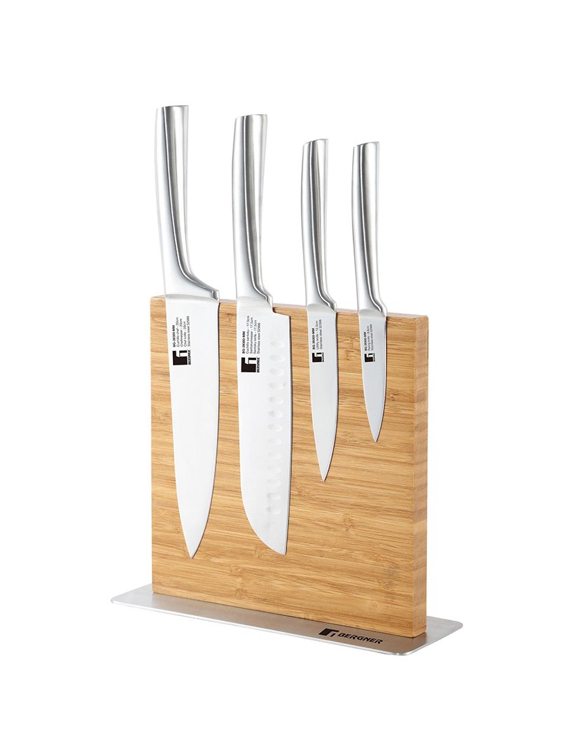 Conjunto de facas de aço inoxidável + Kobe Tacoma