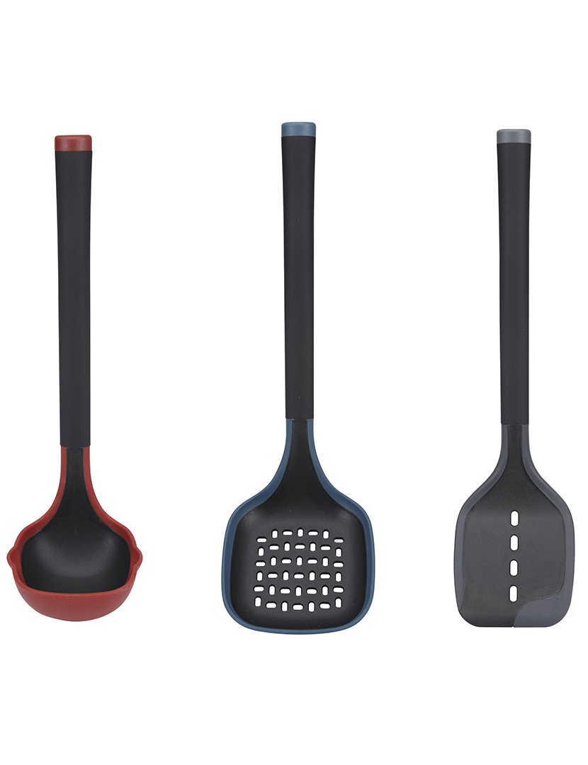 Conjunto de 3 utensílios de cozinha silicone coleção Essence