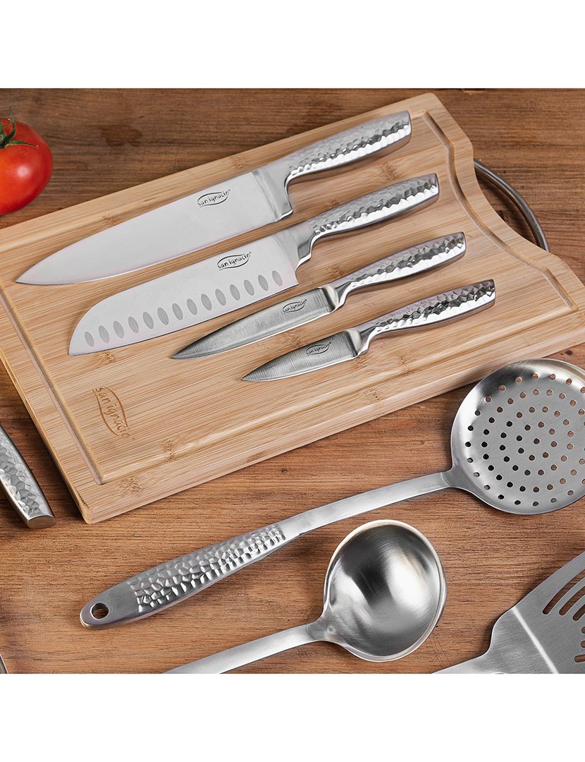 Conjunto de 4 facas de aço inoxidável coleção Origin