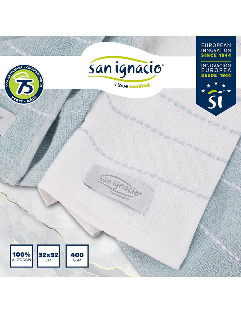 Conjunto de 3 panos de prato