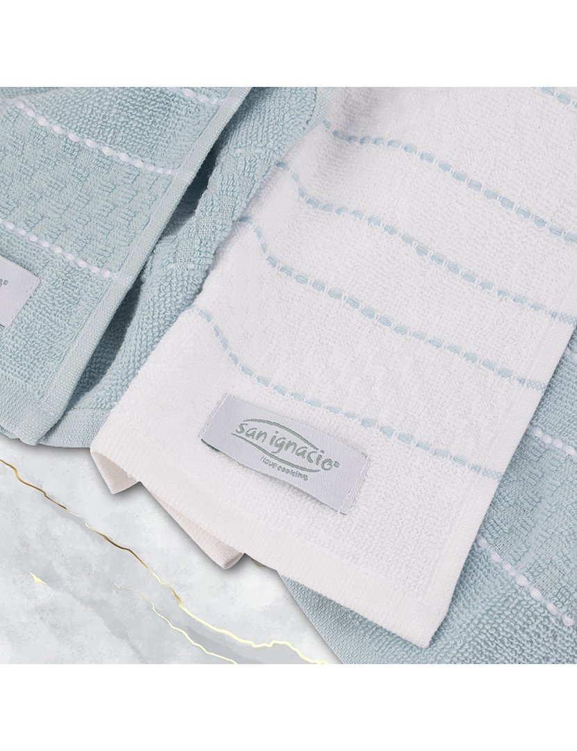 Conjunto de 3 panos de prato