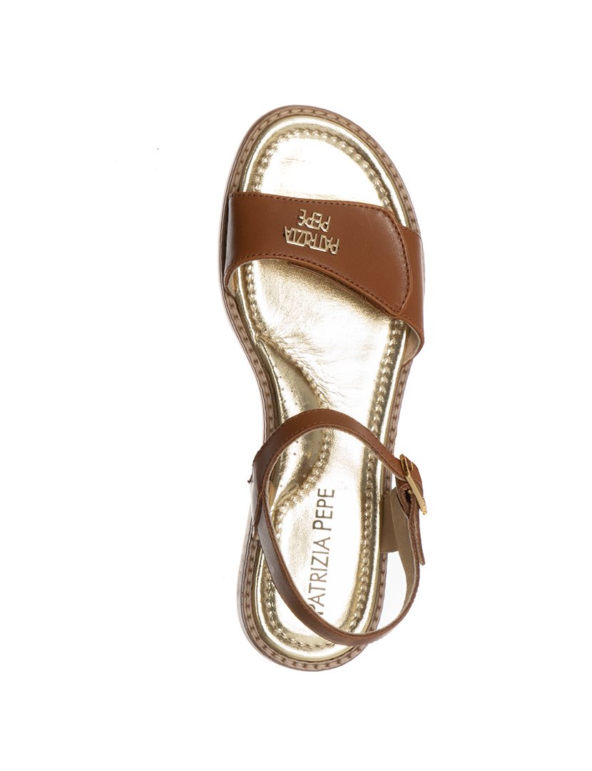 Sandálias Menina Castanho