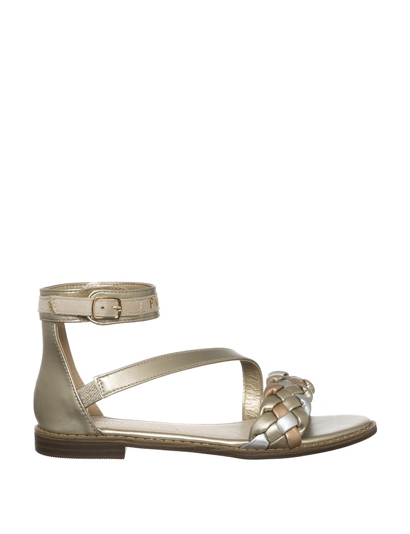 Sandálias Menina Dourado