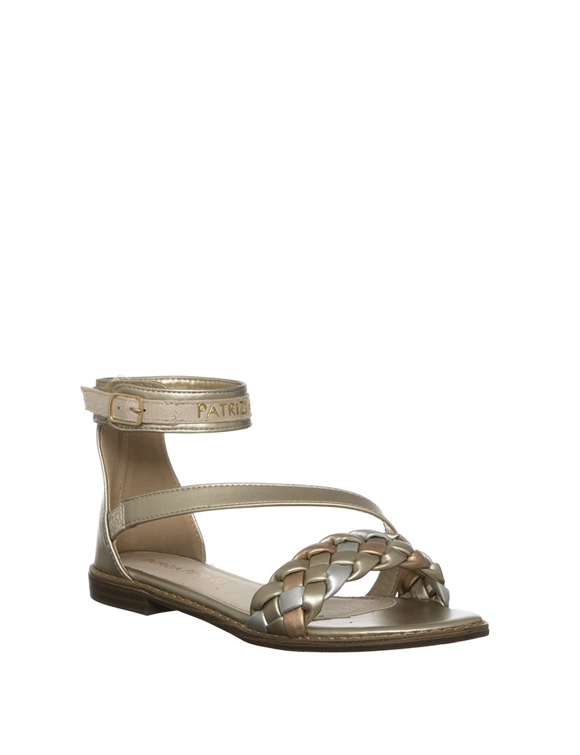 Sandálias Menina Dourado