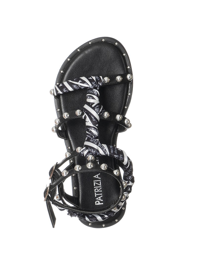 Sandálias Menina Preto